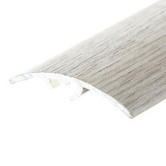 Порог алюминиевый разноуровневый кант 41х900 мм дуб мелфорд грей перепад до 12 мм - фото 5