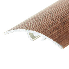 Порог алюминиевый разноуровневый кант 41х900 мм дуб мокко перепад до 12 мм - фото 5