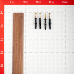 Порог алюминиевый разноуровневый кант 41х900 мм орех перепад до 12 мм - фото 3