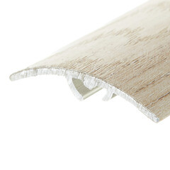 Порог алюминиевый разноуровневый кант 41х1800 мм дуб кентерберри перепад до 12 мм - фото 5