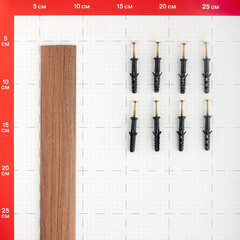 Порог алюминиевый разноуровневый кант 41х1800 мм орех перепад до 12 мм - фото 3