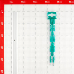 Порог алюминиевый одноуровневый стык 25х1800 мм серебро анодированное - фото 3