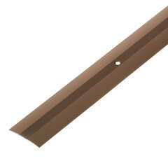 Изображение товара Порог алюминиевый одноуровневый стык 37х900 мм бронза