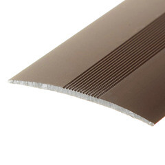 Порог алюминиевый одноуровневый стык 37х900 мм бронза - фото 2