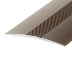 Порог алюминиевый одноуровневый стык 37х1800 мм бронза - фото 5