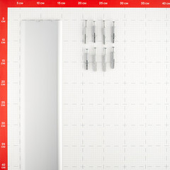 Порог алюминиевый одноуровневый стык 100х1800 мм серебро анодированное - фото 2