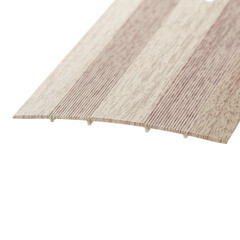 Порог алюминиевый одноуровневый стык 80х900 мм дуб беленый - фото 3