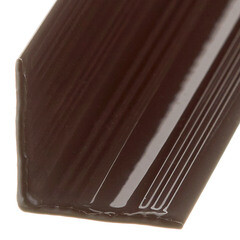 Порог алюминиевый угловой внутренний 19х19х900 мм венге - фото 4