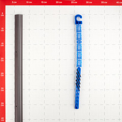 Порог алюминиевый угловой внутренний 19х19х900 мм венге - фото 2