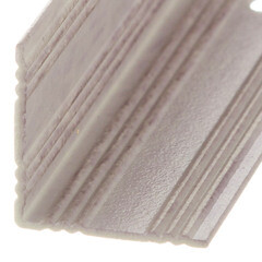 Порог алюминиевый угловой внутренний 19х19х900 мм дуб серый - фото 4