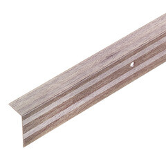 Изображение товара Порог алюминиевый угловой наружный 40х20х900 мм дуб серый