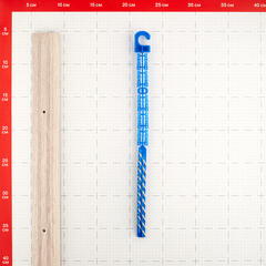 Порог алюминиевый угловой наружный 40х20х1800 мм дуб беленый - фото 2