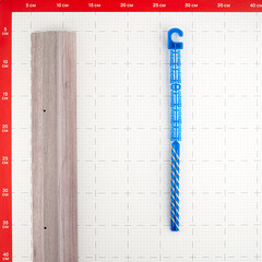Порог алюминиевый угловой наружный 60х40х1800 мм дуб серый - фото 2