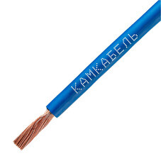 Провод Камкабель ПуГВнг(А)-LS 1х6 синий
