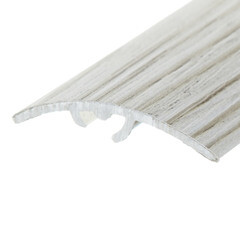 Порог алюминиевый разноуровневый кант 41х1800 мм сосна северная перепад до 12 мм - фото 5