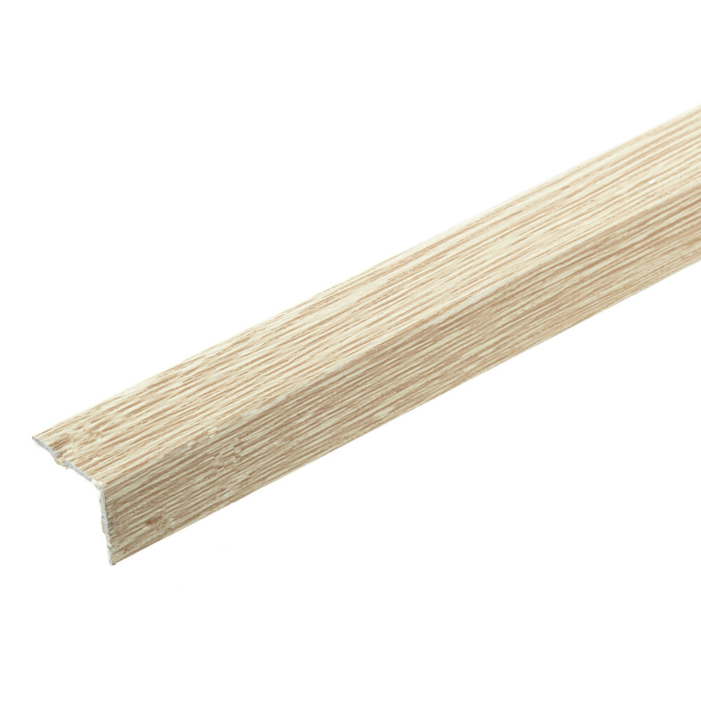 Изображение товара Порог алюминиевый угловой наружный 24х20х900 мм дуб небраска самоклеящийся