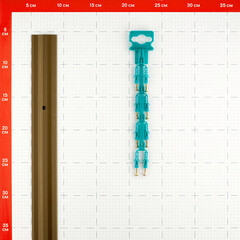 Порог алюминиевый разноуровневый кант 40х1800 мм бронза перепад 10 мм - фото 3
