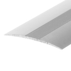 Порог алюминиевый одноуровневый стык 37х1800 мм серебро анодированное - фото 5