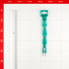 Порог алюминиевый одноуровневый стык 37х1800 мм серебро анодированное - фото 4