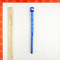 Порог алюминиевый разноуровневый кант 40х1800 мм липа перепад до 15 мм - фото 2