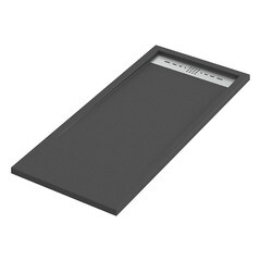 Поддон Good Door Stella литьевой мрамор 120х80х3 см прямоугольник черный низкий (ЛП00066) - фото 4