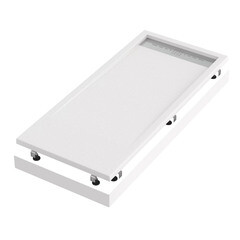 Поддон Good Door Stella литьевой мрамор 140х90х3 см прямоугольник белый низкий (ЛП00151) - фото 4