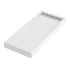 Поддон Good Door Stella литьевой мрамор 140х90х3 см прямоугольник белый низкий (ЛП00151) - фото 3