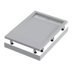 Поддон Good Door Stella литьевой мрамор 140х90х3 см прямоугольник графит низкий (ЛП00140) - фото 4