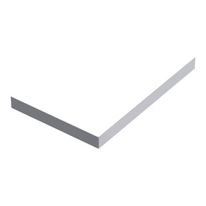 Экран для поддона Good Door Stella ABS-акрил 140х90х10 см прямоугольник ...