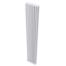 Радиатор стальной трубчатый КЗТО Гармония А 25 N2 1784х281 мм 1/2 8 секций боковое подключение белый