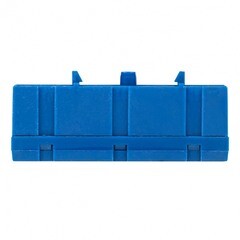 Шина нулевая в изолированном корпусе на DIN-рейку EKF PROxima 6х9 мм 10 отверстий синяя (20 шт.) (sn0-63-10-ib) - фото 6