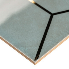 Плитка декор Kerama Marazzi Витраж голубая 150х150х7 мм - фото 5