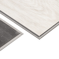 Плитка кварцвиниловая Tarkett Progressive House NL eric светло-серая замковая 1,959 кв.м 4,4 мм с микрофаской - фото 4