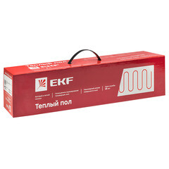 Теплый пол нагревательный мат EKF Уют PROxima 3 кв.м 150 (450) Вт - фото 5