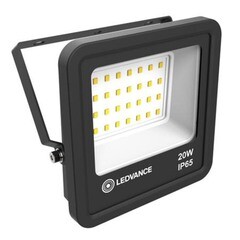 Прожектор светодиодный Ledvance Eco Class FL G2 20 Вт 240 В IP65 120х32х135 мм 4000К плоский корпус черный (4058075709256)