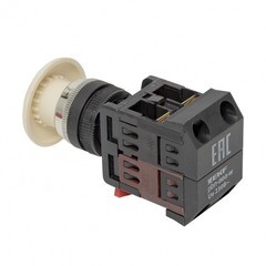 Кнопка грибок EKF PROxima AEA-22 230 В 1NO+1NC IP40 без фиксации без подсветки белая (pbn-aea-w) - фото 8
