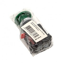 Кнопка грибок EKF PROxima AEA-22 230 В 1NO+1NC IP40 без фиксации без подсветки зеленая (pbn-aea-g) - фото 2