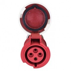 Розетка силовая переносная EKF PROxima с заземлением 3Р+РЕ 16 А 380 В IP67 (ps-2142-16-380) - фото 3