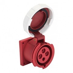 Изображение товара Розетка силовая настенная EKF PROxima с заземлением 3Р+РЕ 16 А 380 В IP67 (ps-3142-16-380)