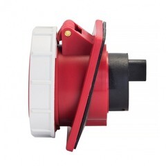 Розетка силовая угловая настенная EKF PROxima с заземлением 3Р+РЕ 16 А 380 В IP67 (ps-4142-16-380) - фото 2