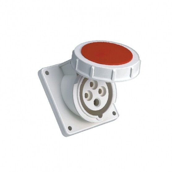 Изображение товара Розетка силовая угловая настенная EKF PROxima заземление IP67 125А 380В