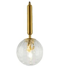 Светильник подвесной Freya Zelda Е14 40 Вт 2,2 кв.м латунь IP20 (FR5122PL-01BS) - фото 2