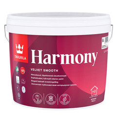 Краска моющаяся Tikkurila/Tikkivala Harmony Velure база С бесцветная 2,7 л - фото 3