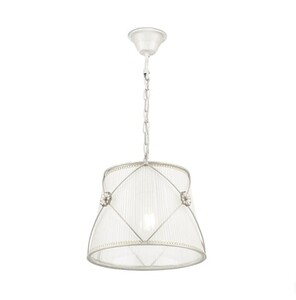 Светильник подвесной Maytoni Lea E27 40 Вт 3 кв.м белый IP20 (ARM369-11-G)