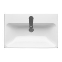 Комплект тумба с раковиной Aquaton Сканди 70 см подвесная белая/дуб рустикальный (1A251801SDZ90/1WH501628) - фото 5