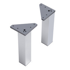 Изображение товара Ножки для тумбы Aquaton Сканди 20 см серебро (2 шт.) (1A222703SI000)