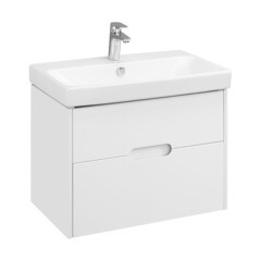 Изображение товара Тумба под раковину Aquaton Оливия 70 см подвесная белая (1A254301OL010)