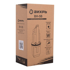 Насос вибрационный колодезный Вихрь ВН-5В для чистой воды 18 л/мин верхний забор (68/8/7) - фото 5