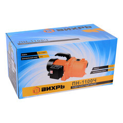 Насос Вихрь ПН-1100Ч для чистой воды 70 л/мин центробежный поверхностный - фото 8