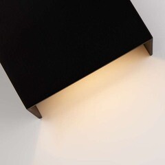 Светильник светодиодный садово-парковый настенный Outdoor Twist черный 3000К 11 Вт IP65 (O040WL-L11B3K) - фото 3